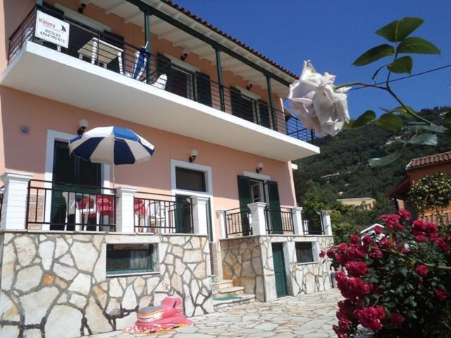 Nikolas Apartments Kalami Bay Exterior foto